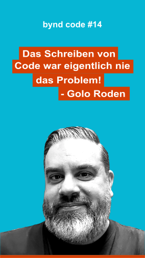Golo Roden - Das Schreiben von Code war eigentlich nie das Problem - Golo Roden (The Native Web)